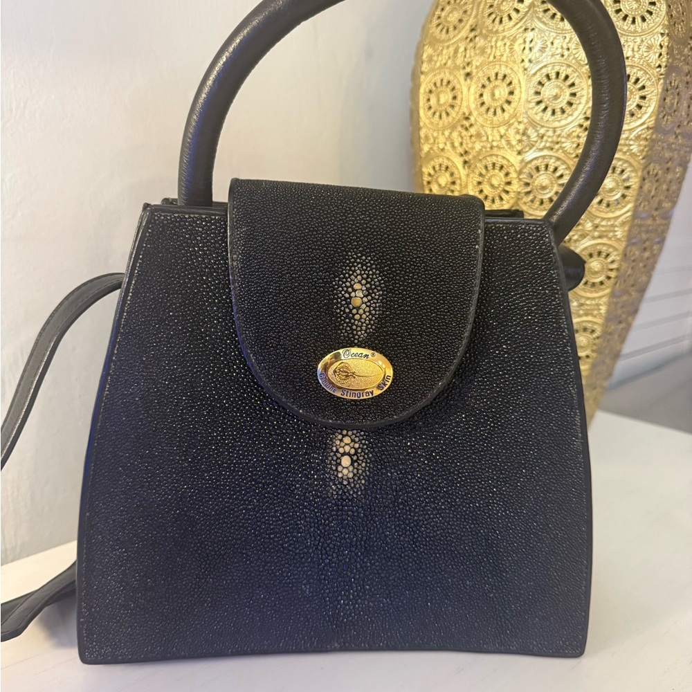 Vintage Sting Ray Skin Mini Bag